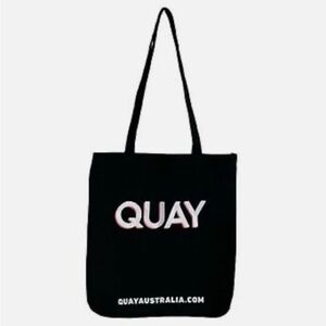NWOT Quay Australia Black Tote Bag
